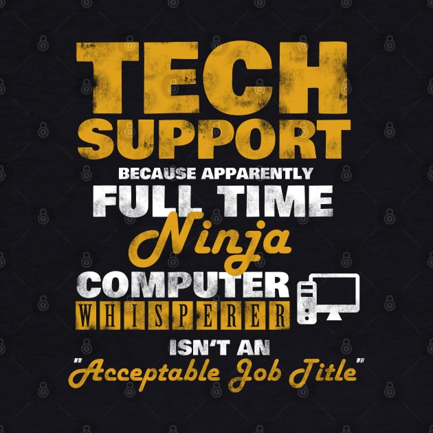Tech Support Computer Whisperer Funny by NerdShizzle